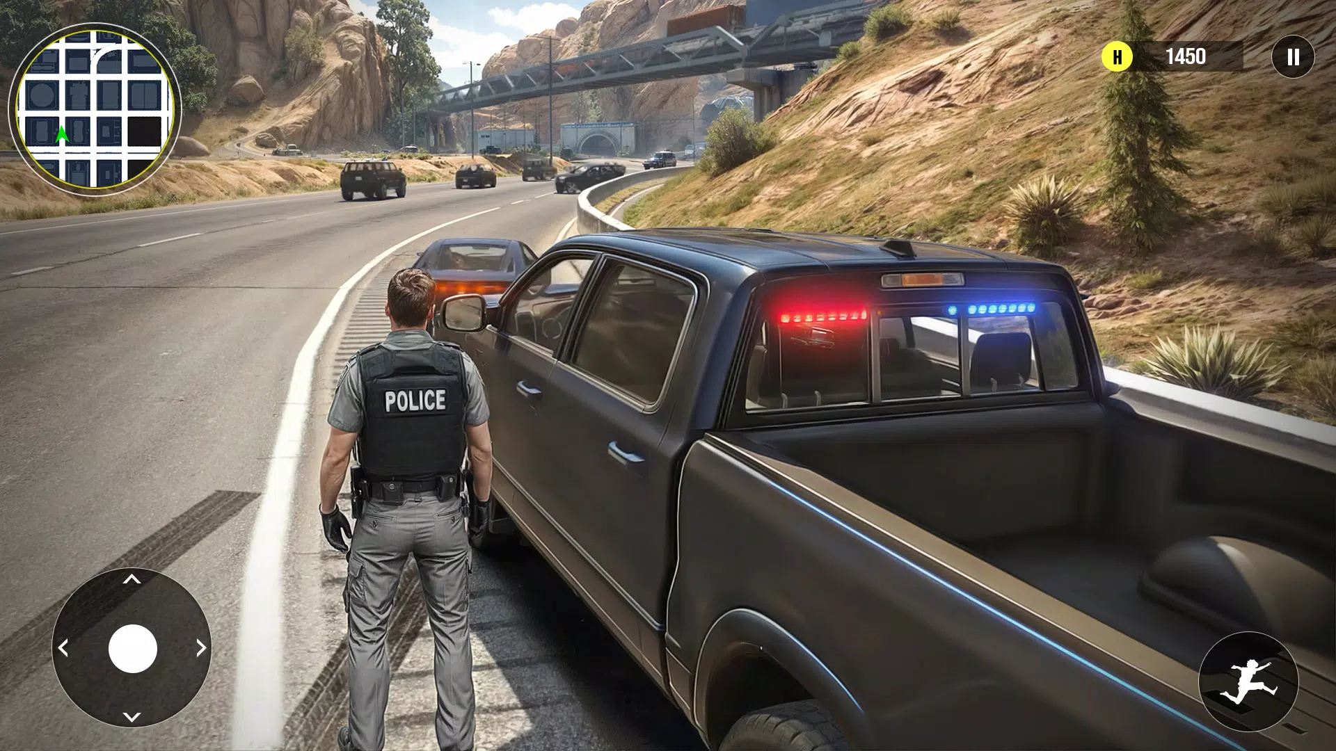 Police Van Crime Sim Games 螢幕截圖 3