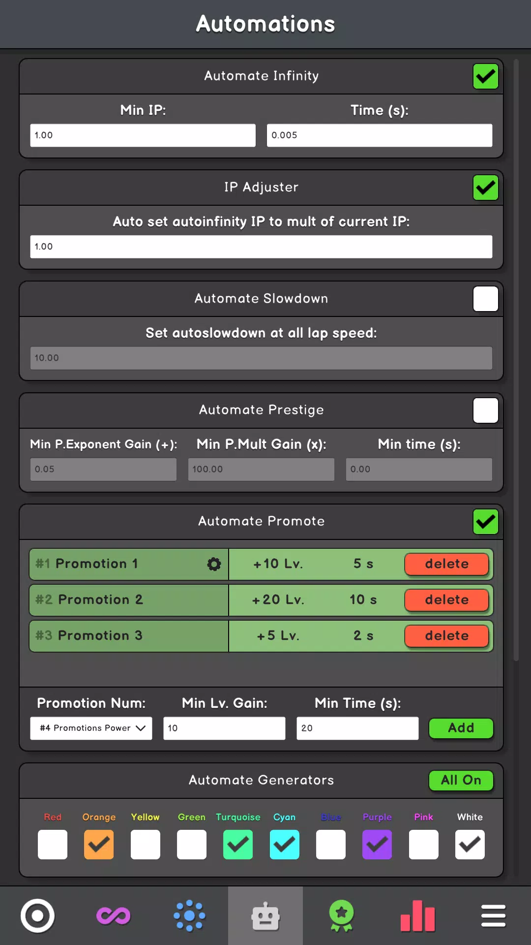 Schermata Revolution Idle 3