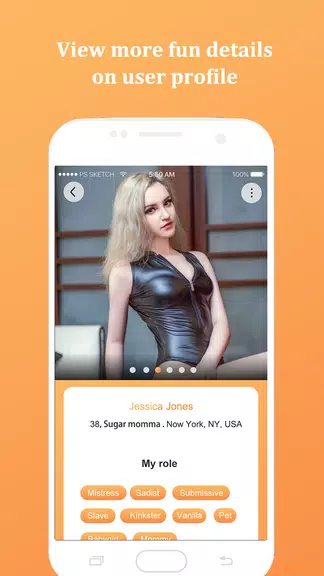 Kinky Dating App for BDSM, Kink & Fetish Schermafbeelding 2