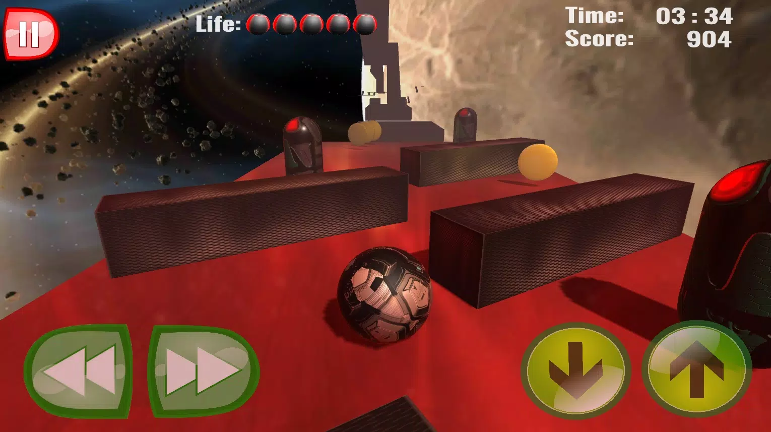 Space Ball: Balance Game Zrzut ekranu 0