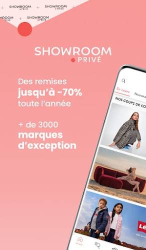 Showroomprivé Ekran Görüntüsü 0