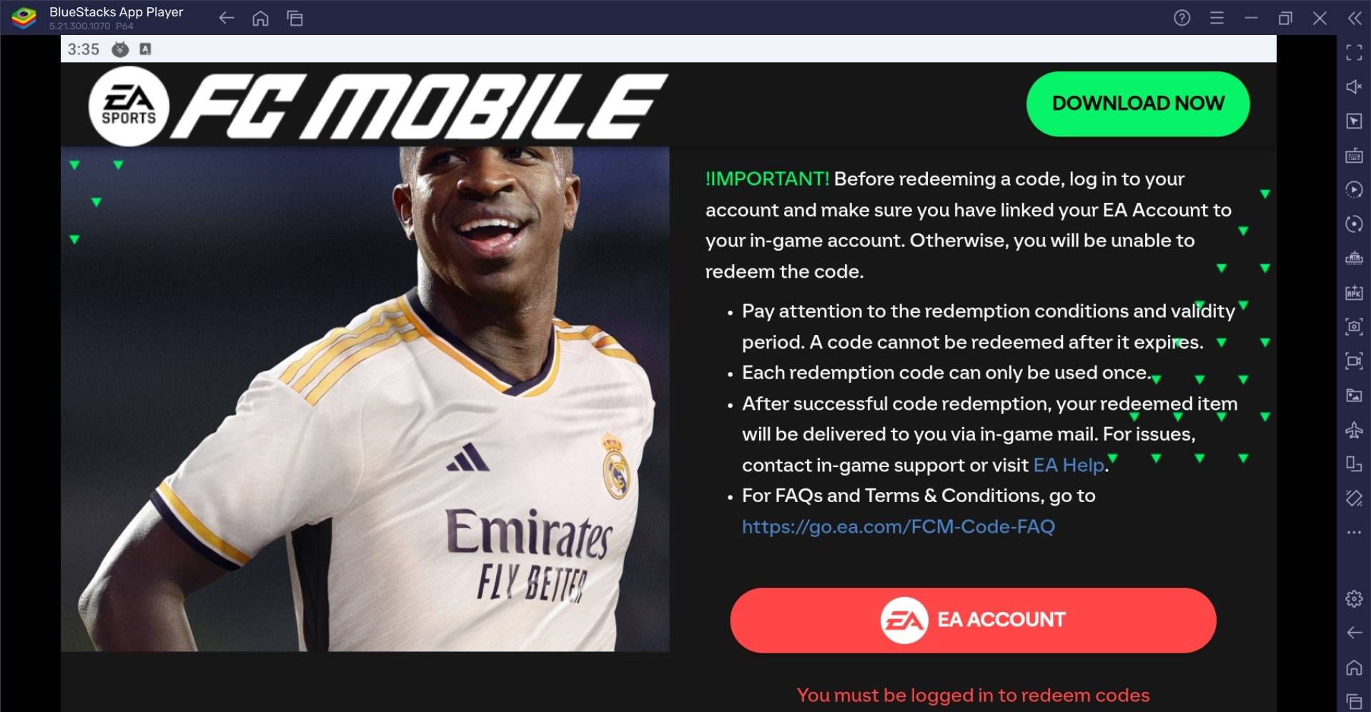 EA SPORTS FC™ Mobile Soccer - All Working Redeem Codes January 2025