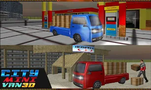 US Driver Transport Truck Game Schermafbeelding 0