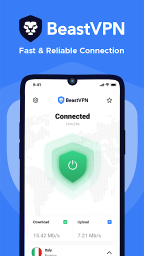 BeastVPN: Secure and Fast VPN Schermafbeelding 0