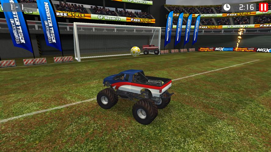 Monster Truck Soccer Captura de pantalla 2