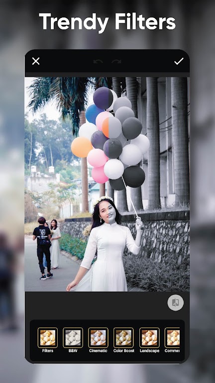 B623 Camera & AI Photo Editor Mod ภาพหน้าจอ 1