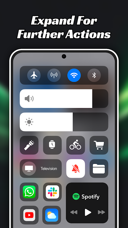 Control Center AZ Mod Capture d'écran 1