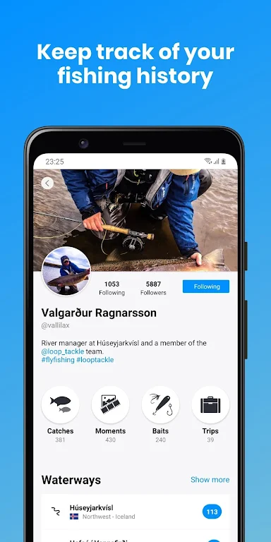 Schermata Angling iQ - Fishing app 0