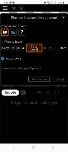 DecodeChess स्क्रीनशॉट 1