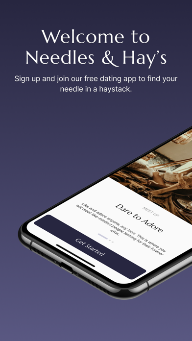 Needles and Hays Dating App 스크린샷 0