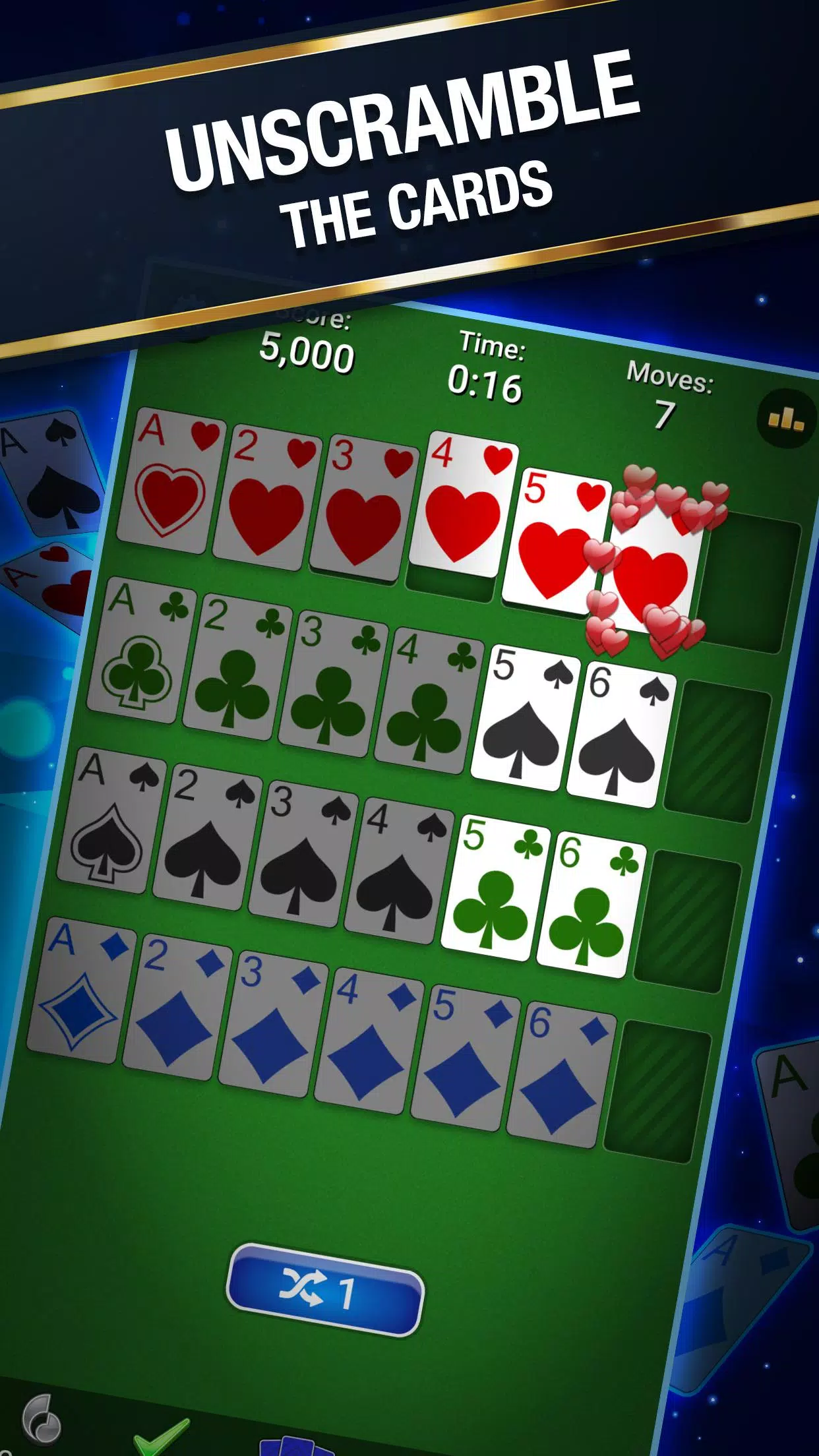 Addiction Solitaire 스크린샷 1