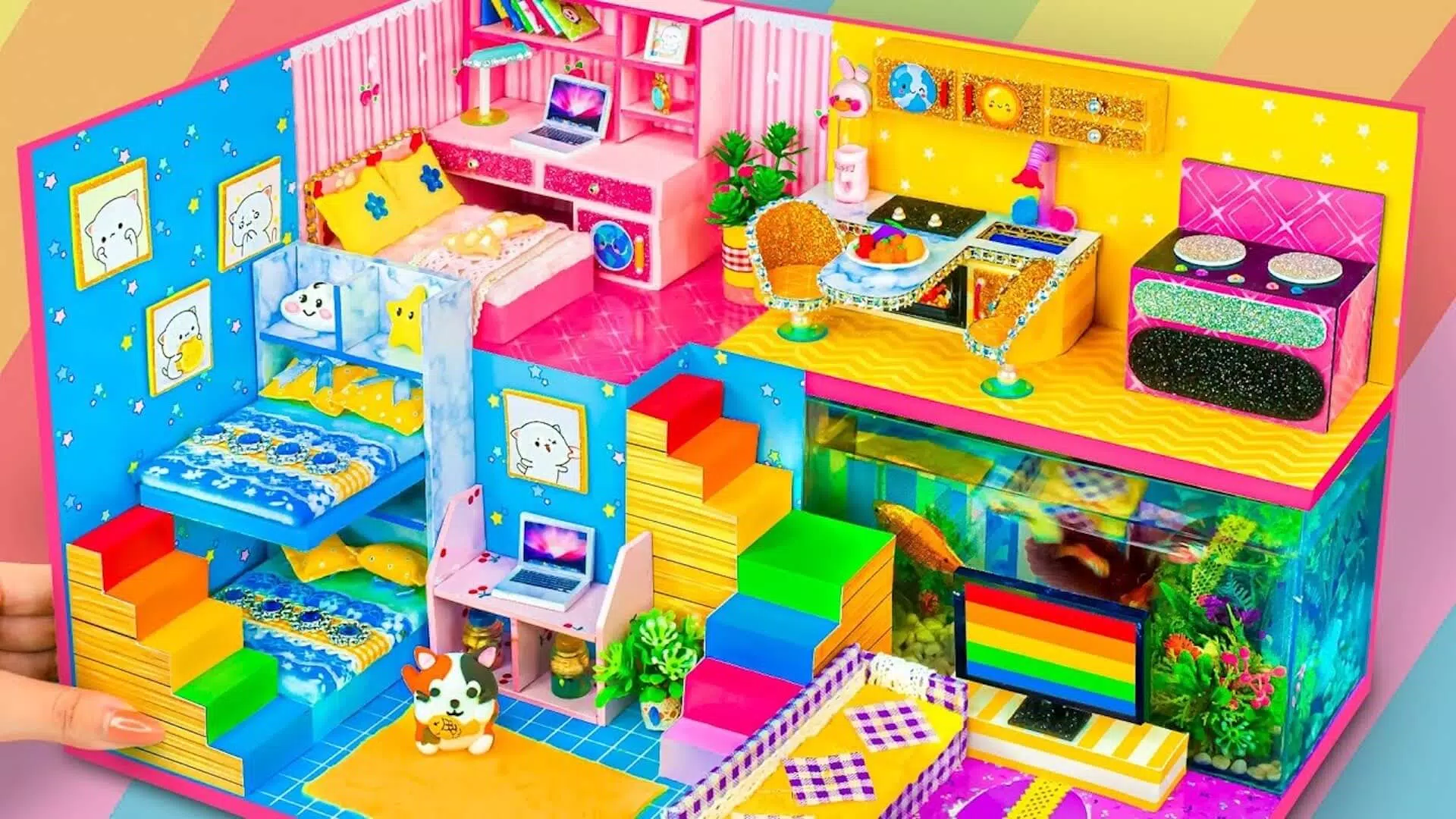 Girl Doll House Design Games Screenshot 0