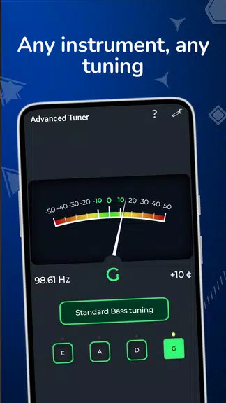 電子調音器 - Advanced Tuner 螢幕截圖 2