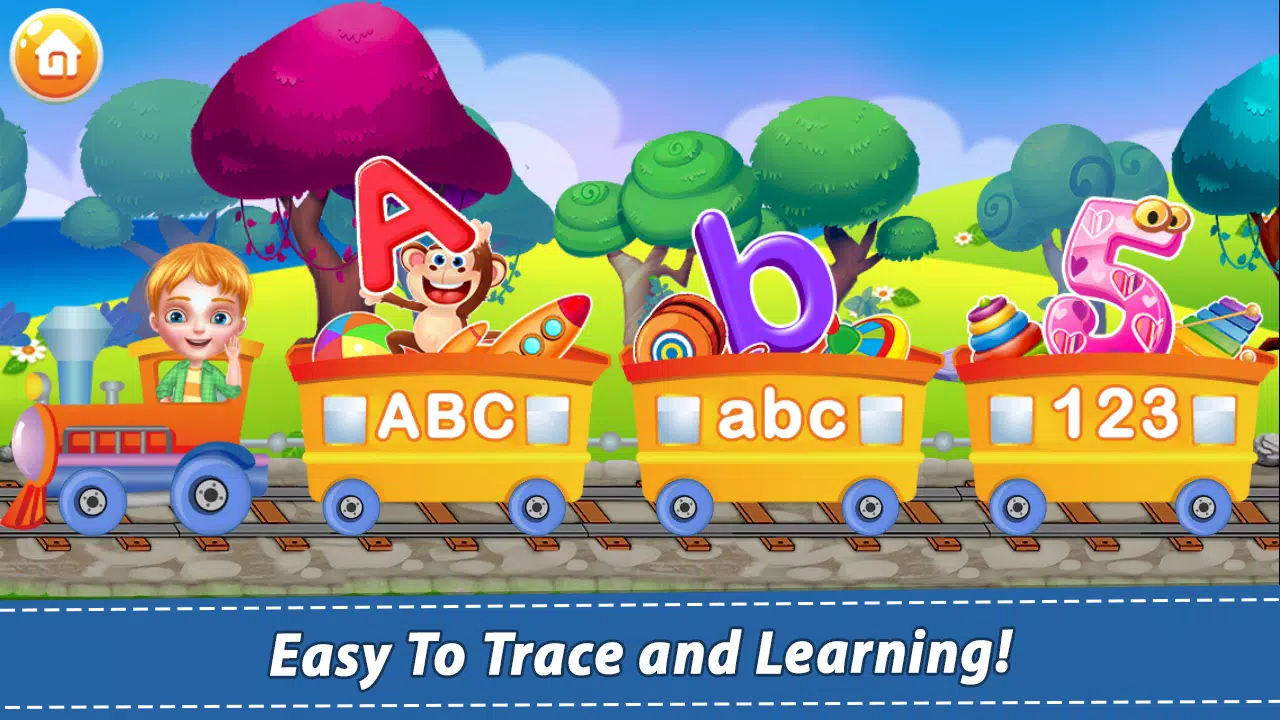 ABC Kids Tracing Games Screenshot 1