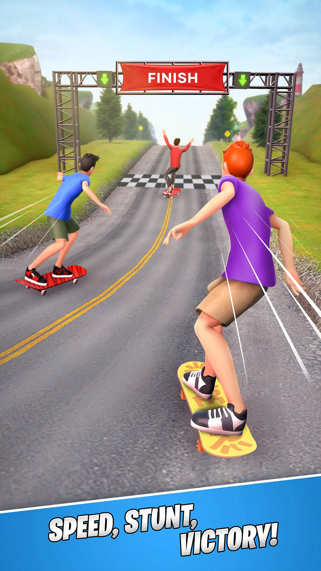 Skate Rush: Champions Race 스크린샷 3