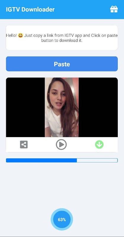 IGTV Video Downloader Screenshot 0