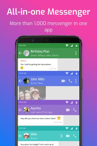 Messenger for Messages Lite Скриншот 0