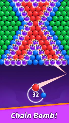 Bubble Shooter Pop & Puzzle Ekran Görüntüsü 0