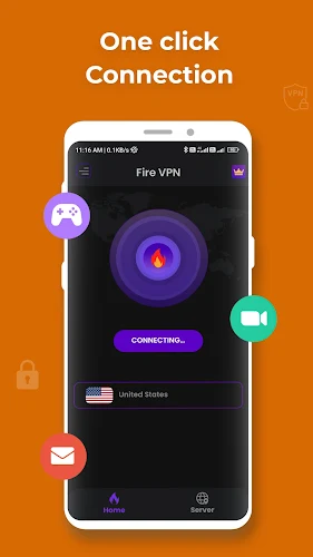 Fire VPN - Vpn Proxy Browser应用截图第0张