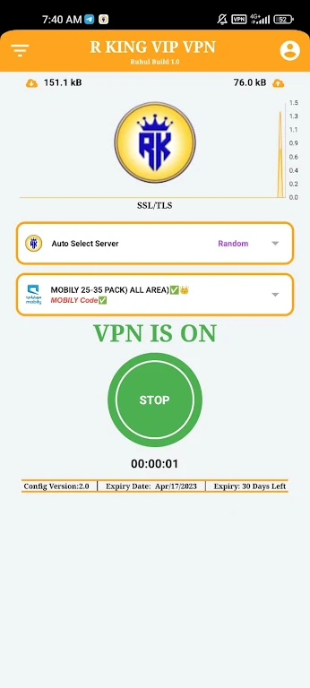 R King vip vpn Screenshot 2