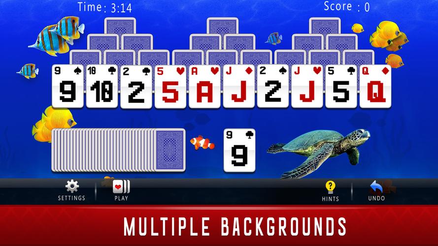 TriPeaks Solitaire Classic 螢幕截圖 0