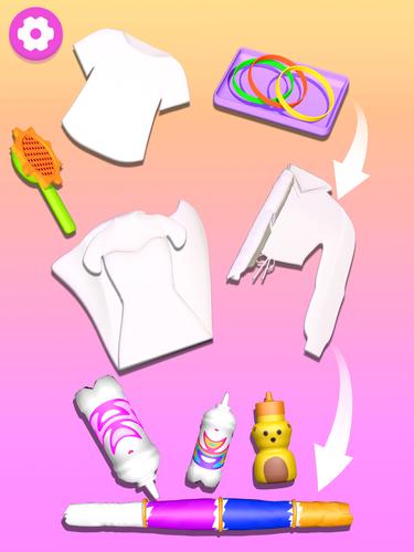 Tie Dye: T Shirt Design Games Captura de tela 3