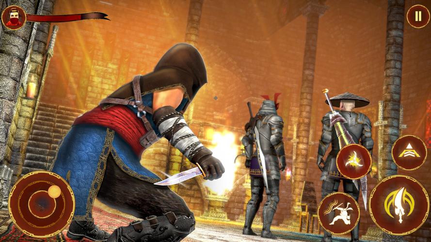Ninja Shadow Fighting Games 3D 螢幕截圖 0