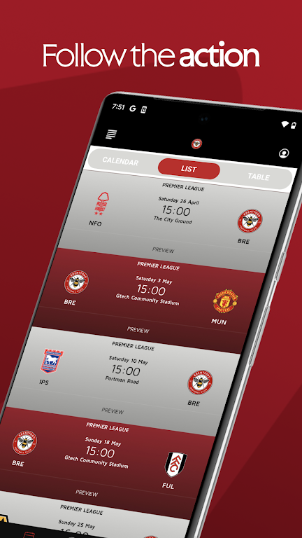 Brentford FC Official Tangkapan skrin 1