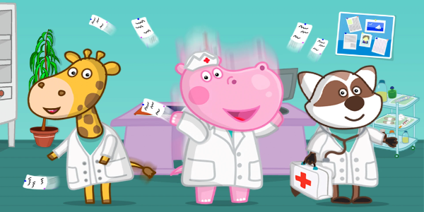 Hippo doctor: Kids hospital应用截图第2张
