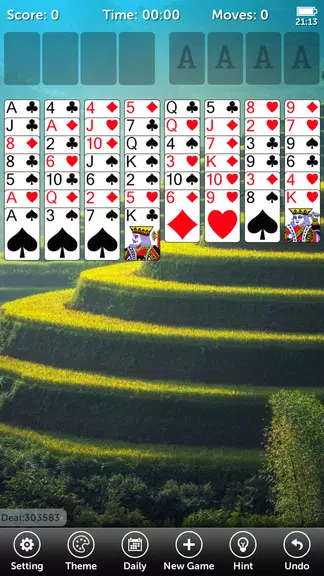 FreeCell Pro - No Wifi 螢幕截圖 3