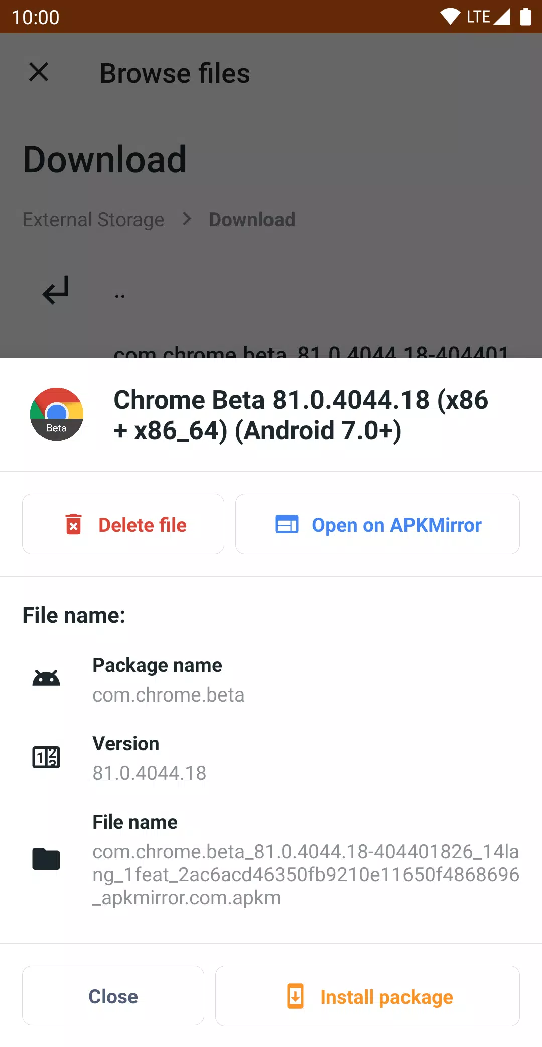 APKMirror Installer (Official) Captura de pantalla 2