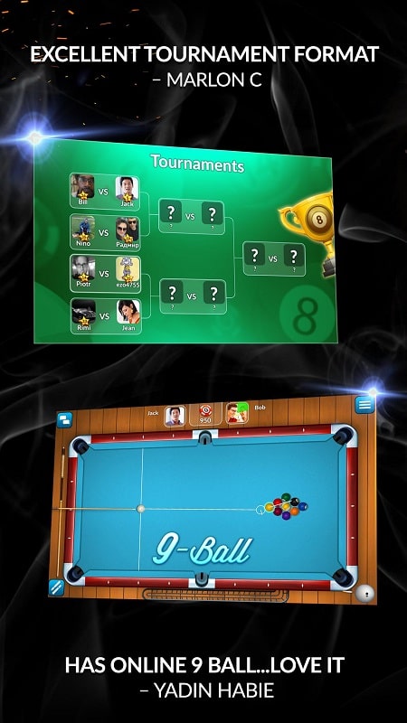 Schermata Pool Live Pro: 8-Ball 9-Ball 0