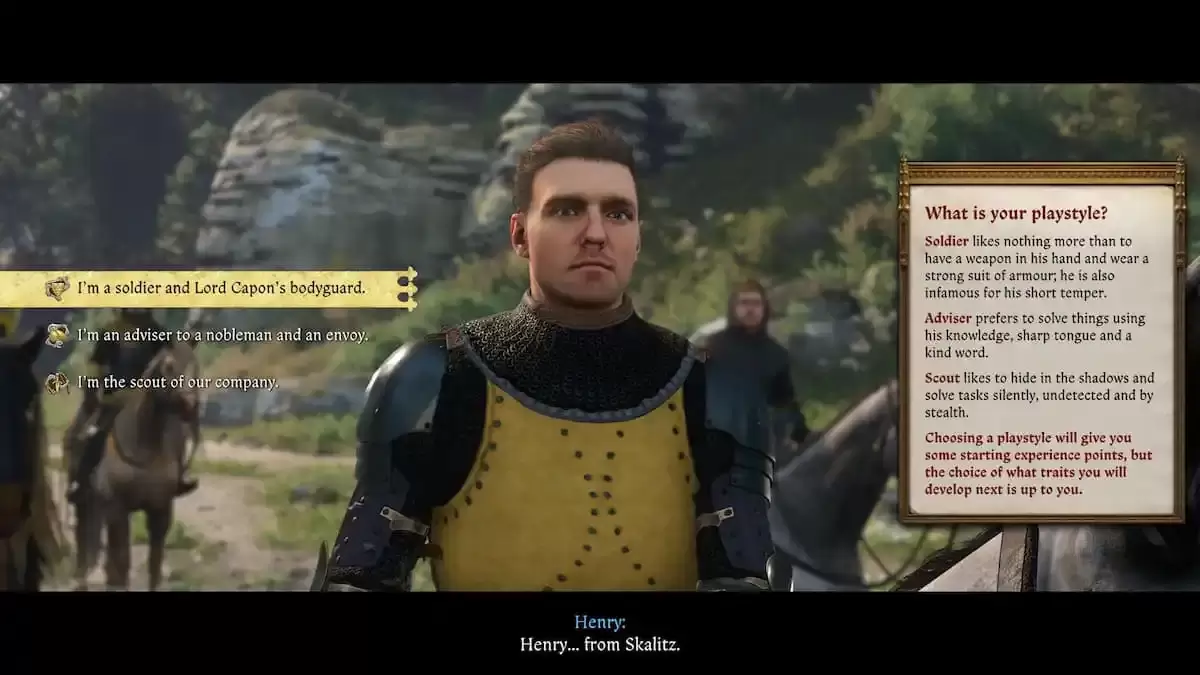 Kingdom Come Deliverance 2 Captain Thomas Dialogue Options