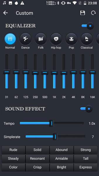 Equalizer Music Player Schermafbeelding 2