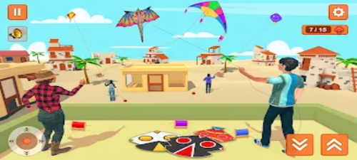 Kite Game Kite Flying 螢幕截圖 1