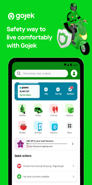 Gojek - Food & Transportation Screenshot 1