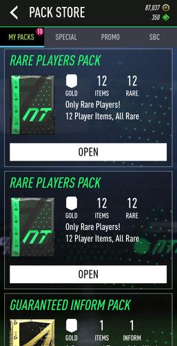 Nicotom 24 Draft + Pack Opener Скриншот 2