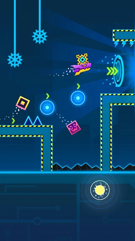 Block Dash: Geometry Jump ภาพหน้าจอ 1