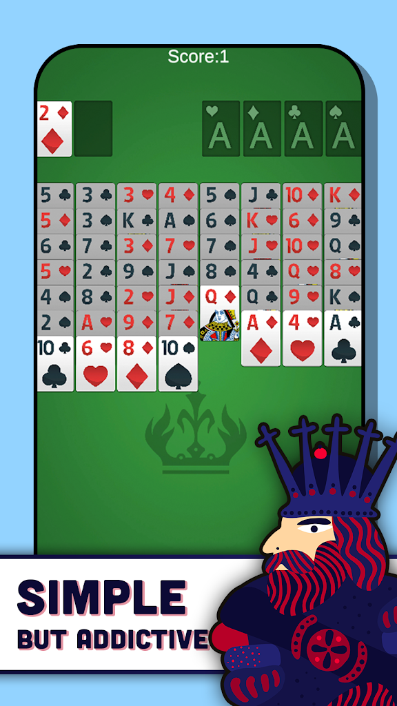 FreeCell Solitaire - Card 螢幕截圖 2