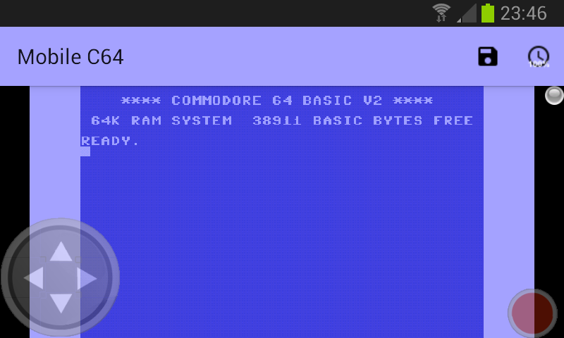 Mobile C64 Mod স্ক্রিনশট 0