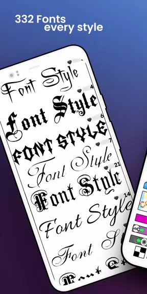 Fonts - Logo Maker 螢幕截圖 0