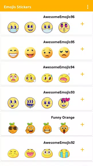 Emoji Stickers WASticker Screenshot 0