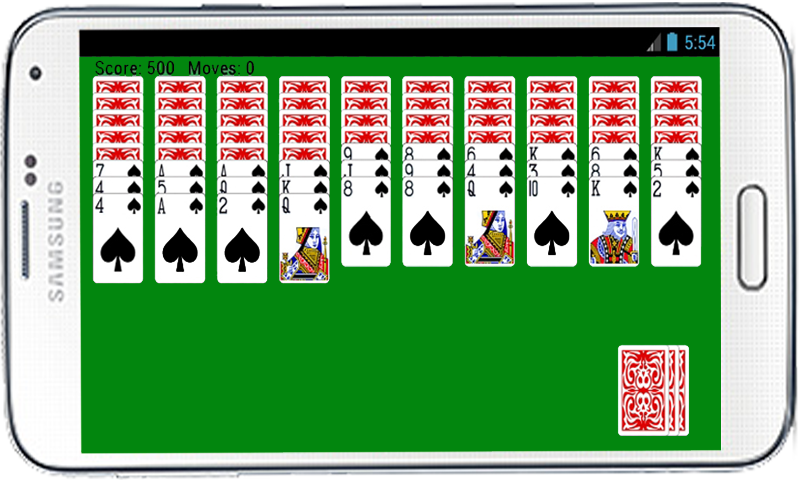Spider Solitaire Card Game HD by Appsi Скриншот 2