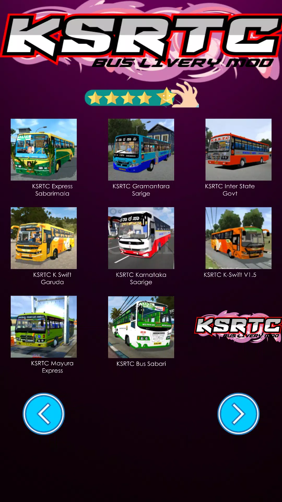 Ksrtc Bus Livery Mod Скриншот 2