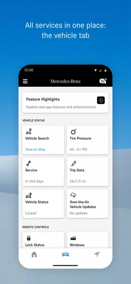 Mercedes me connect (USA) Screenshot 2