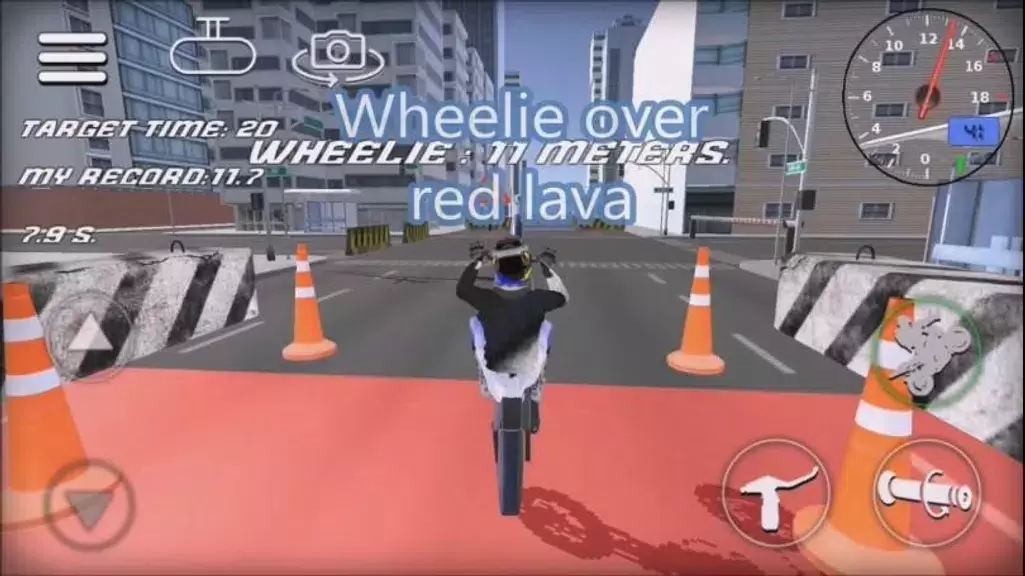 Wheelie Bike 3D game应用截图第3张