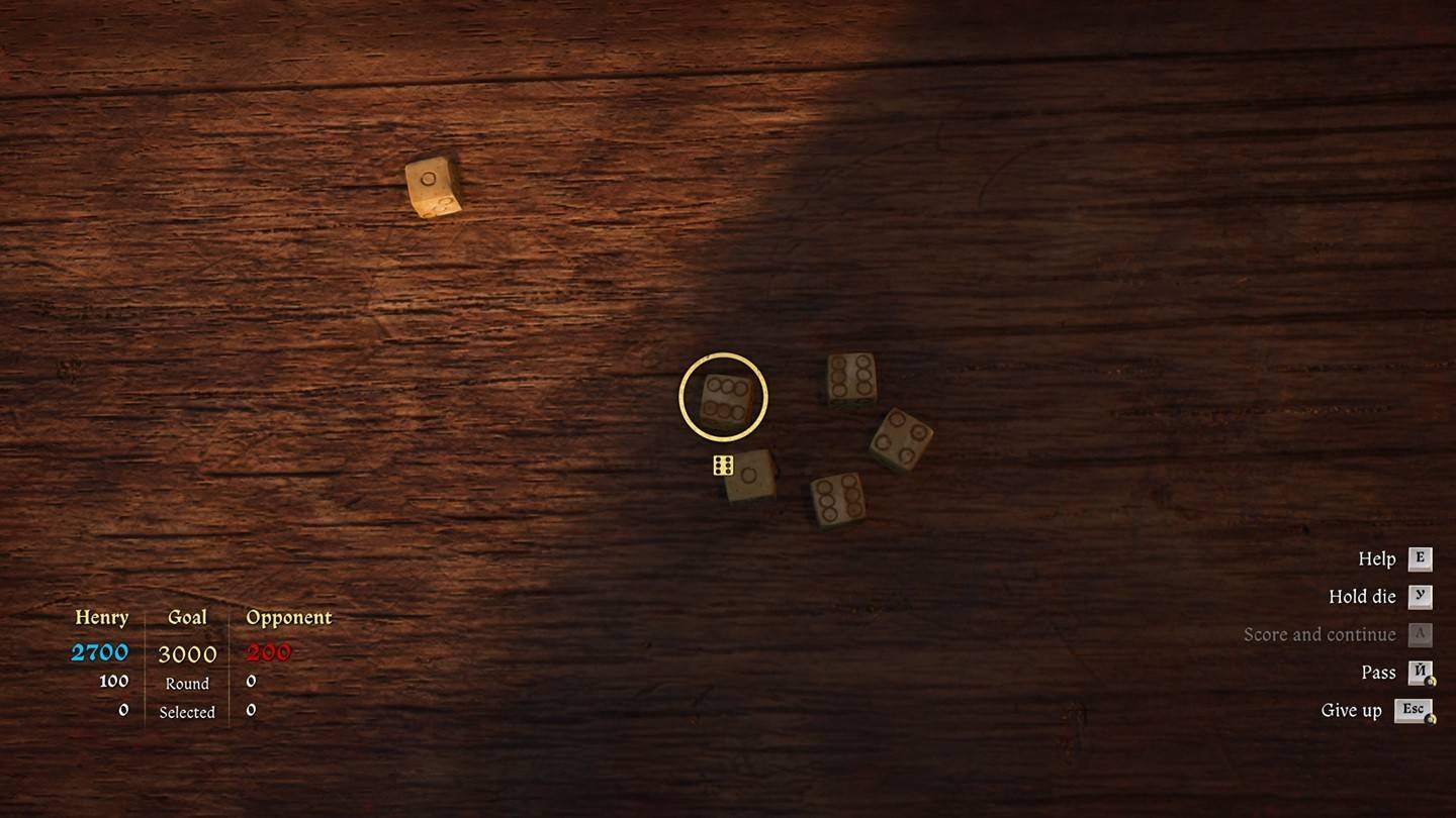 Dice Game in Kingdom Come Deliverance 2