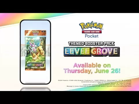 Pokémon TCG Pocket Unveils Eevee Grove Expansion Pack