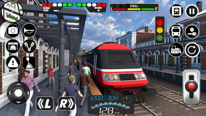 Indian Train Racing Games 스크린샷 0