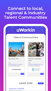 uWorkin Jobs Ảnh chụp màn hình 1